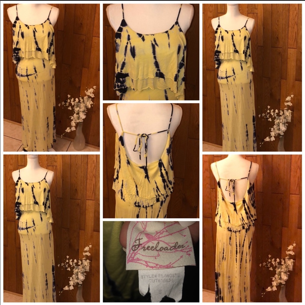 Freeloader tie-dye Maxi dress